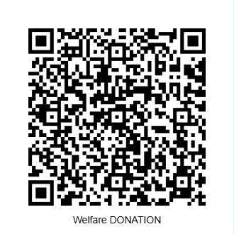 QR code to make payment for Welfare Donation
